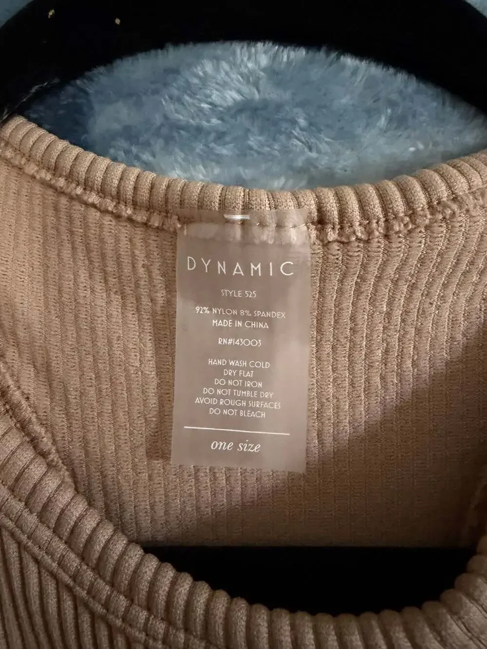 Dynamic Ribbed Sculpt Tank Top - Tan - Picture 2 of 6